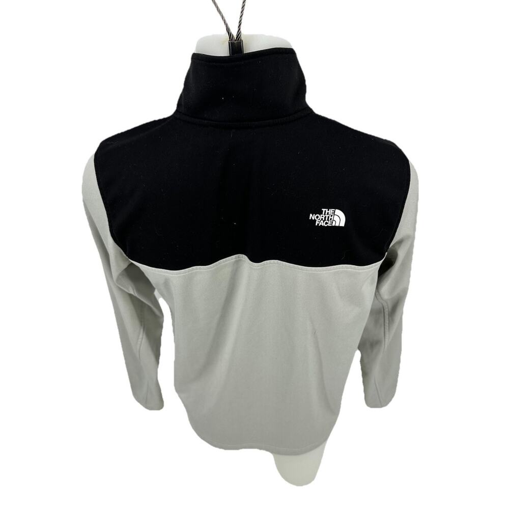 The North Face Jacket Men Medium Gray Sweater Pullover Half Zip Outdoor R4v - Picture 3 of 8